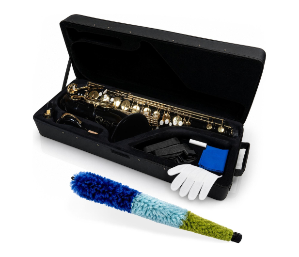 MusicMate Saksofon Tenorowy Bb MM-D125 ObsidianSax - 1588238 - zdjęcie 13